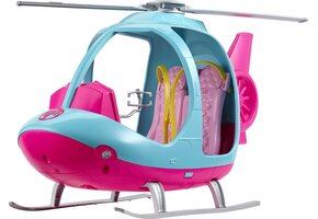 Barbie Helikopter voor 2 poppen, 40% korting, Vanaf 3 jaar