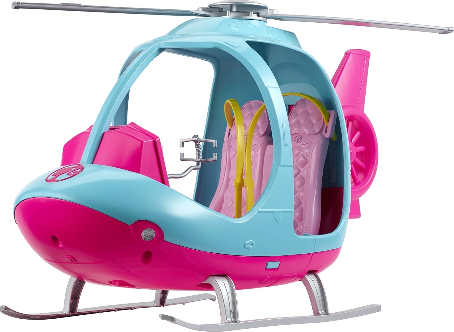 Barbie Helikopter voor Poppen (Roze/Blauw) - 60% Korting