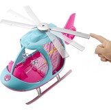Barbie FWY29 Helicopter met Ruimte voor Twee Poppen van Barbie Dreamhouse Adventures, Meerkleurig, Vanaf 3 Jaar