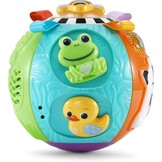 VTech Lumi Dierenvriendjes Bal - Interactieve Muzikale Babybal - Meerkleurig - 12,6 cm
