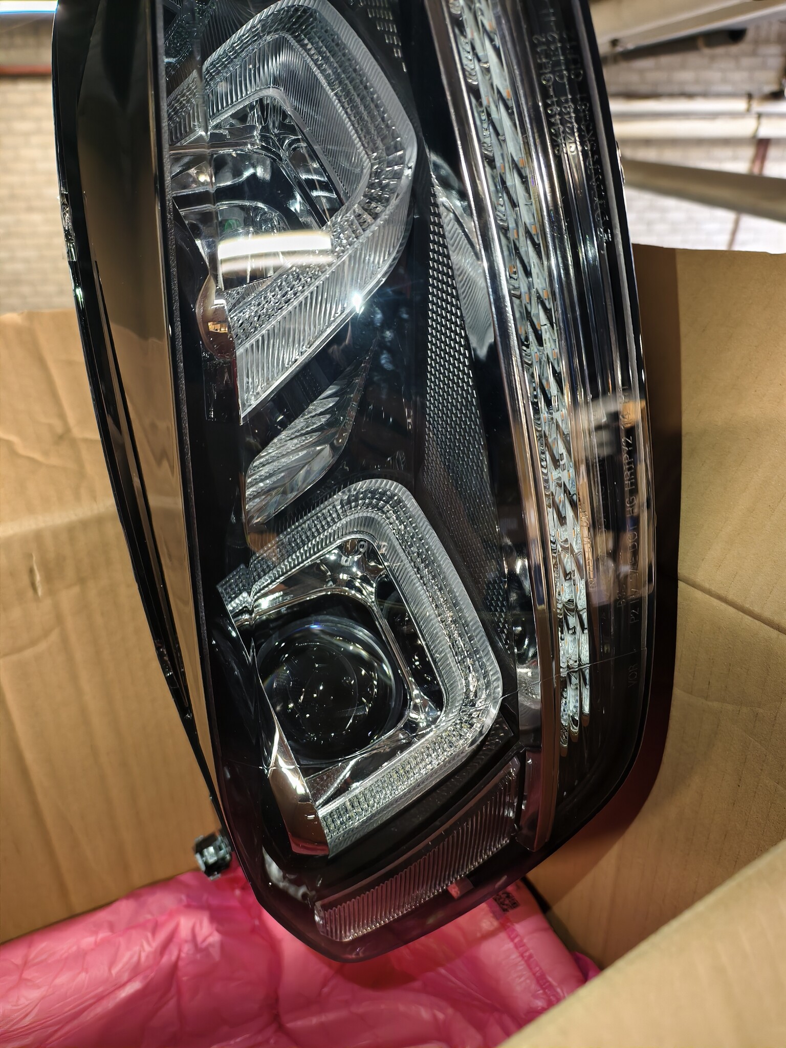 Koplampen voor VW Golf 7 hatchback/station 2013-2017 zwart/chrome