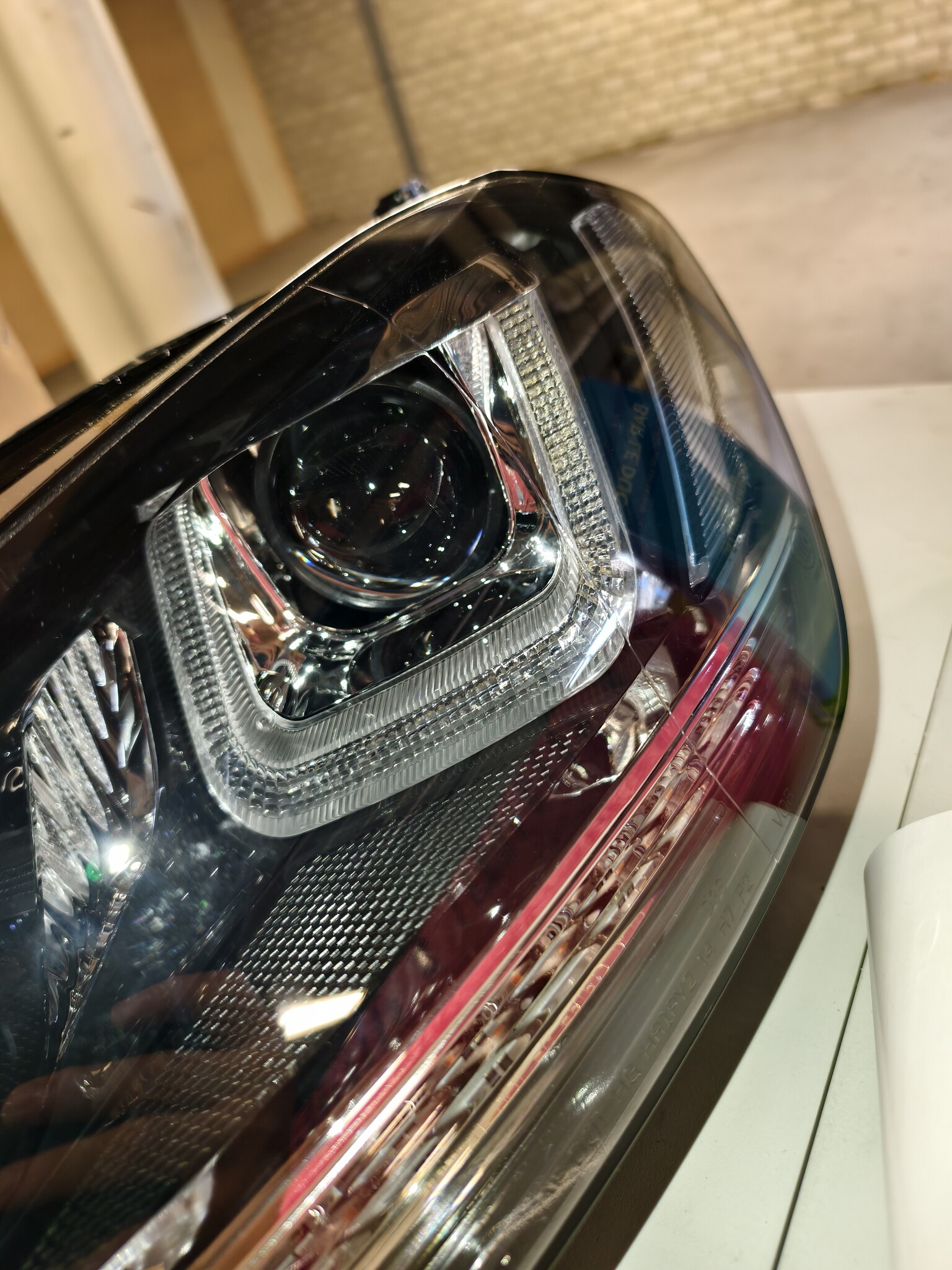 Koplampen voor VW Golf 7 hatchback/station 2013-2017 zwart/chrome