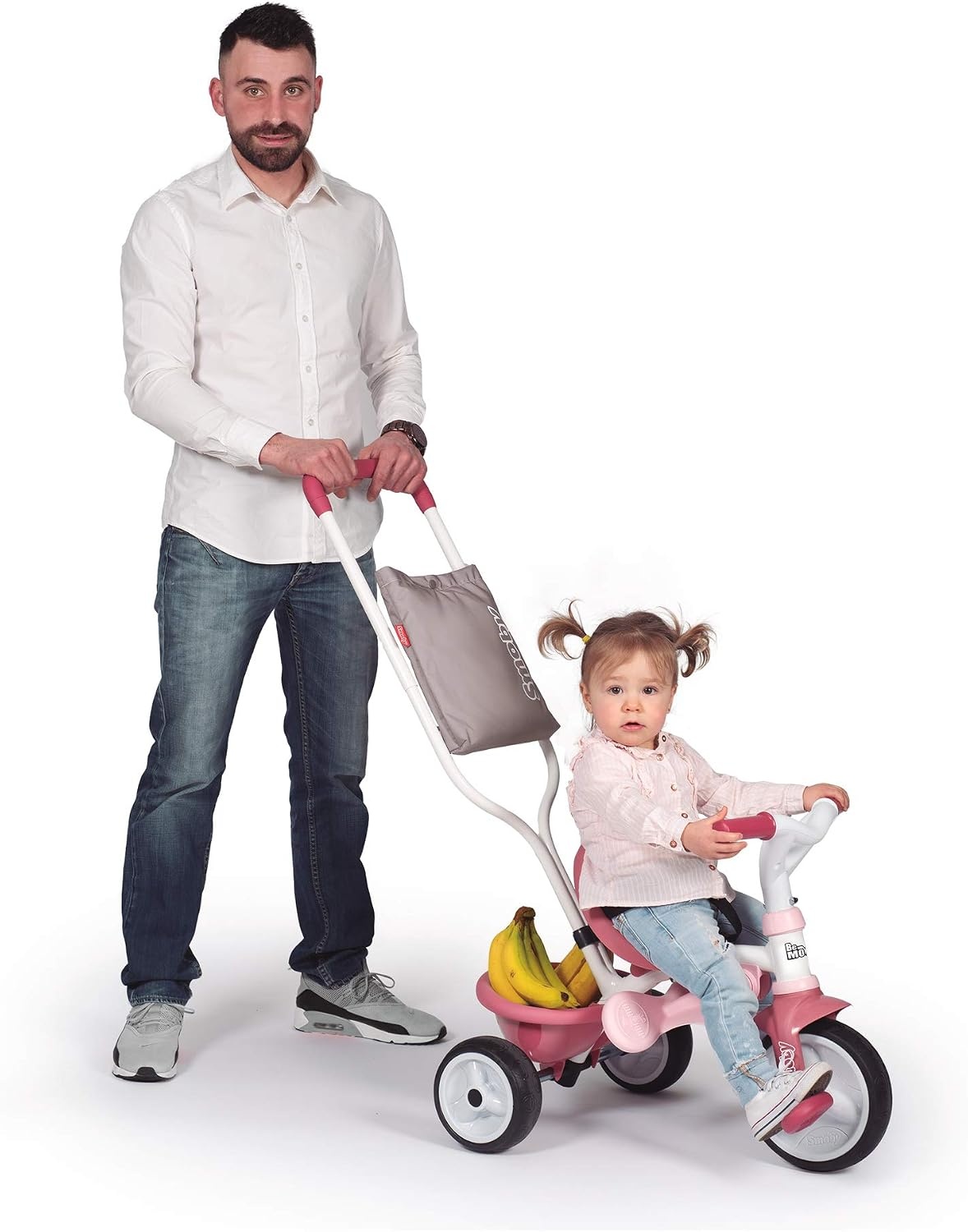 Smoby - Be Move Confort - Driewieler - Roze - Vanaf 10 maanden