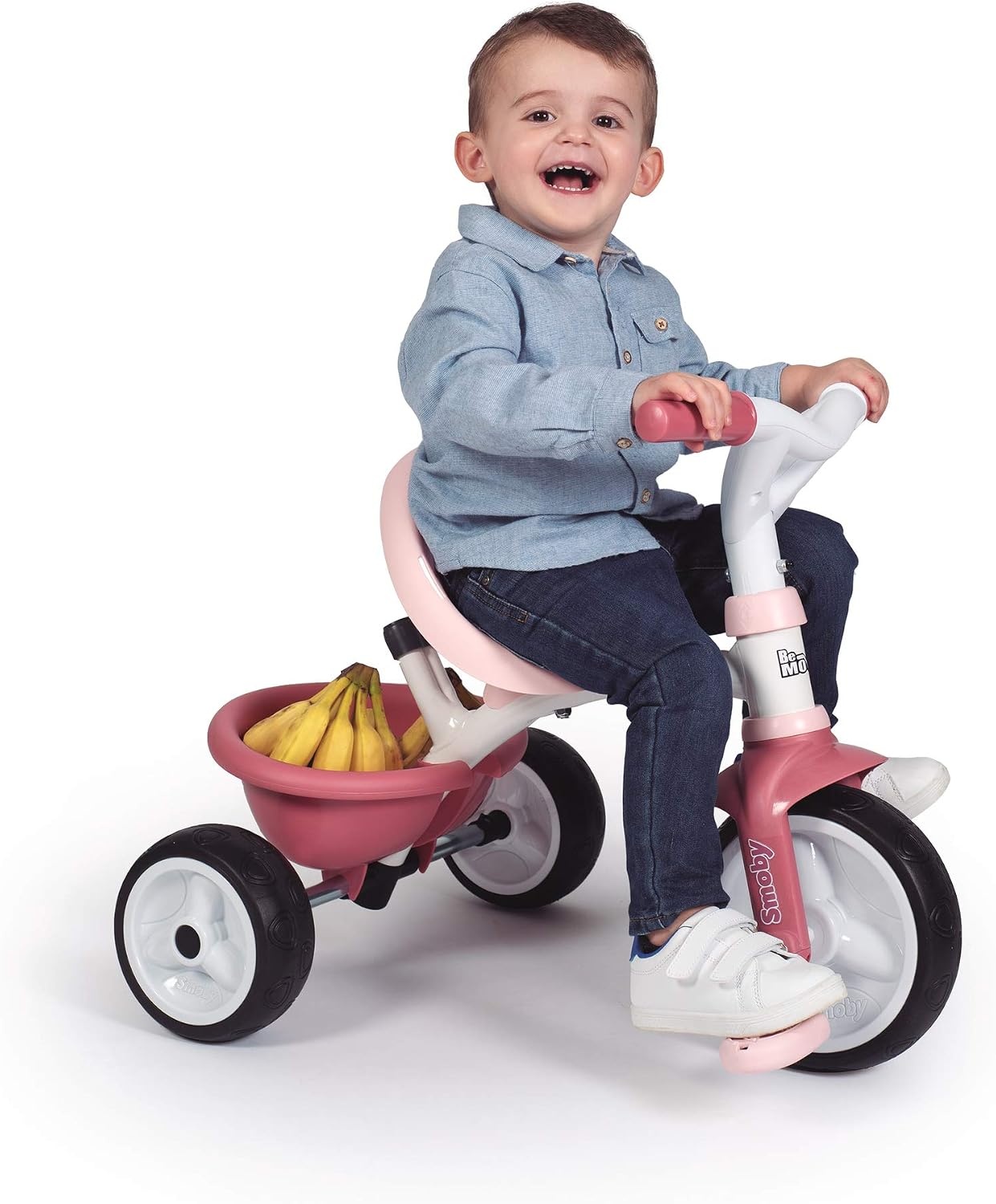 Smoby - Be Move Confort - Driewieler - Roze - Vanaf 10 maanden