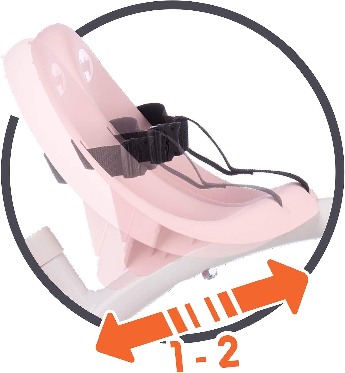 Smoby - Be Move Confort - Driewieler - Roze - Vanaf 10 maanden