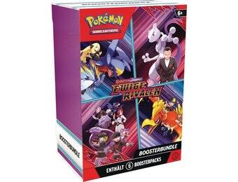 Pokémon - Trading card game: booster bundle Karmesin & Purpur – eternal rivals (6 booster packs)