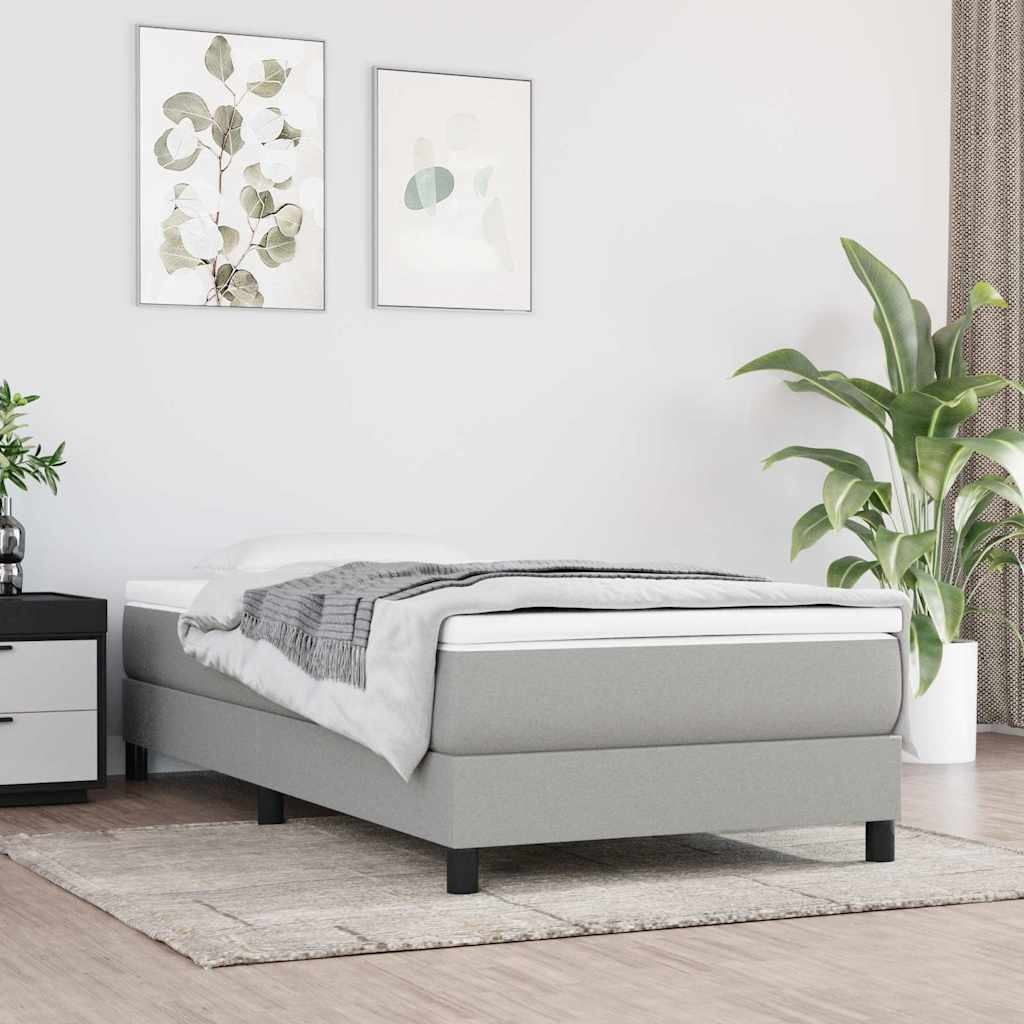 Pocketveringmatras Medium 80x200x20 cm Lichtgrijs - 56% Korting