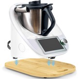Sliding Board voor Thermomix TM5 TM6 Houtkleurig | Eenvoudig met één hand verplaatsen | Beschermt weegschaal