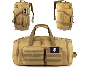 Tactische 3-in-1 Sporttas: Reistas & Rugzak (70L) met Korting