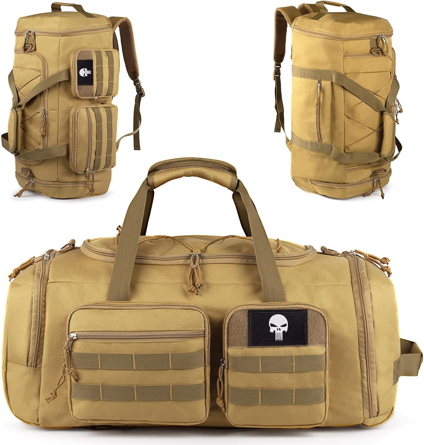 Tactische 3-in-1 Sporttas: Reistas & Rugzak (70L) met Korting