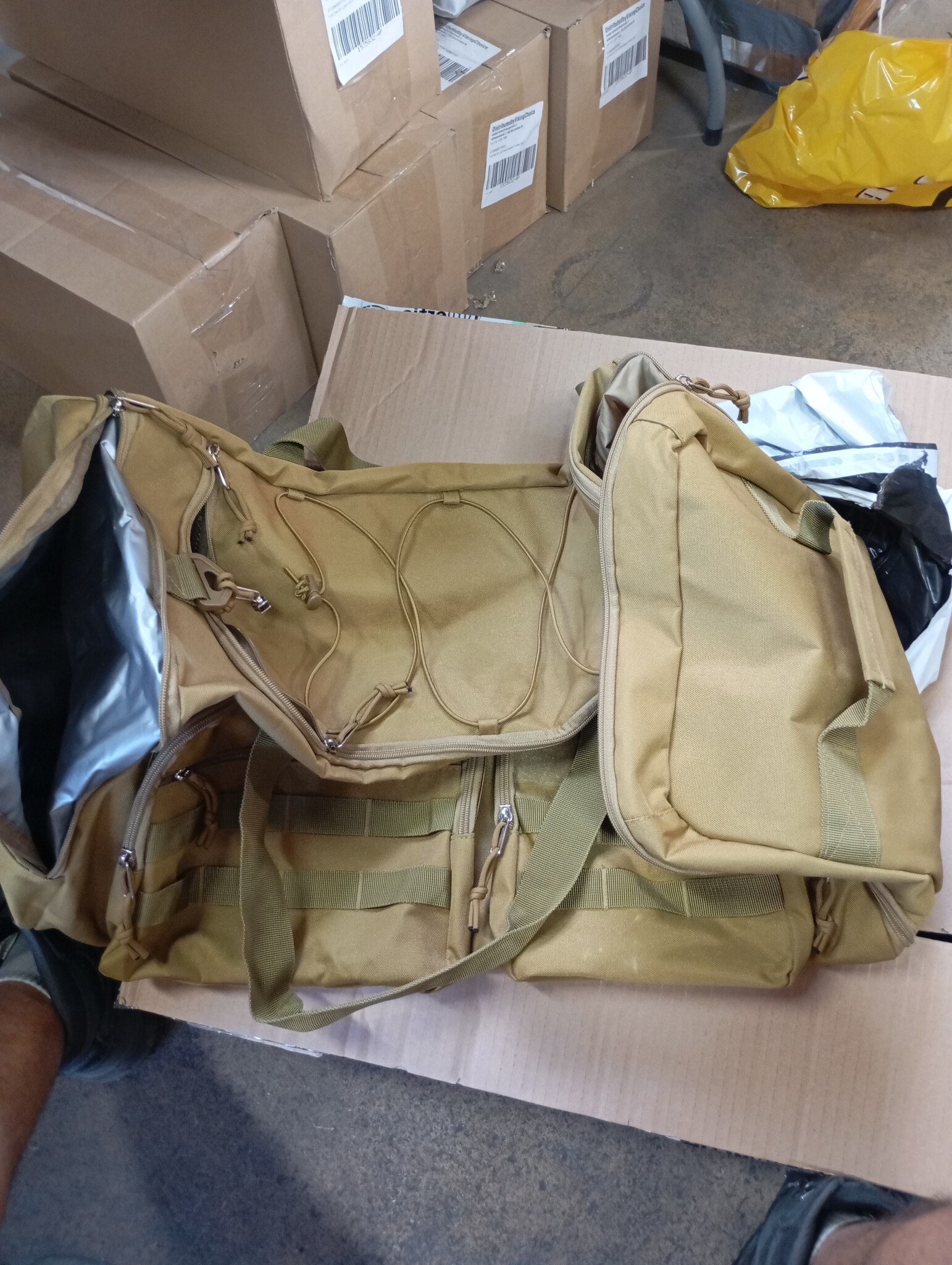 Tactische 3-in-1 Sporttas: Reistas & Rugzak (70L) met Korting
