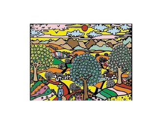 Colorvelvet 47 x 35 cm "Lente" Kleursysteem (groot, meerkleurig)