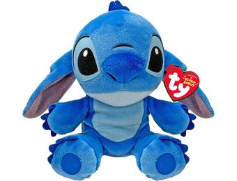 TY Disney Beanies Stitch pluche dier - zachte teddy voor kinderen en baby's - knuffelig verzamelaar knuffeldier