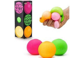 Kneedspeelgoed Squish Ball Set van 3 - 48% Korting