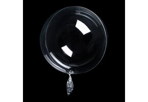 30x Transparante Bobo Ballonnen 24 inch - Feestdecoratie met 45% Korting