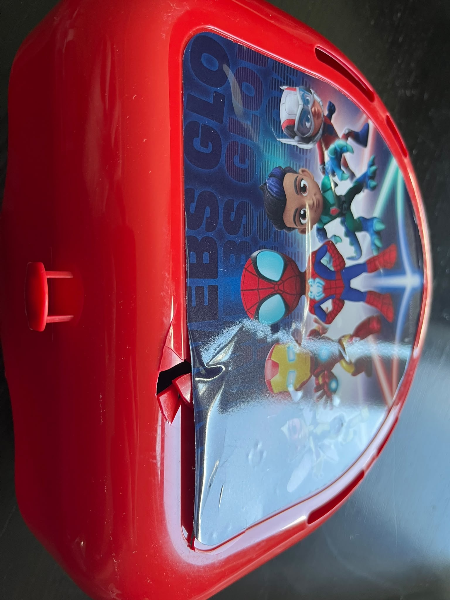 A.T.L.A.S. Kinderfiets voor jongens, 35,5 cm, Spidey en zijn buitengewone vrienden/Marvel, blauw, 14 inch