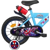 A.T.L.A.S. Kinderfiets voor jongens, 35,5 cm, Spidey en zijn buitengewone vrienden/Marvel, blauw, 14 inch