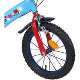 A.T.L.A.S. Kinderfiets voor jongens, 35,5 cm, Spidey en zijn buitengewone vrienden/Marvel, blauw, 14 inch