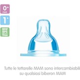Flessenspeen Maat 1 Langzame stroom SkinSoft silicone Vanaf 0 maanden 2 stuks