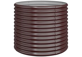 Plantenbak Staal Bruin 80x68 cm - 40% Korting
