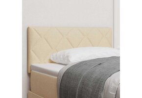 vidaXL Hoofdbord Crème Stof - 36% Korting