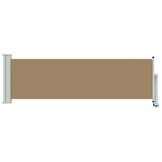 vidaXL Zijkant luifel 100 x 300 cm 100% polyester ijzer staal