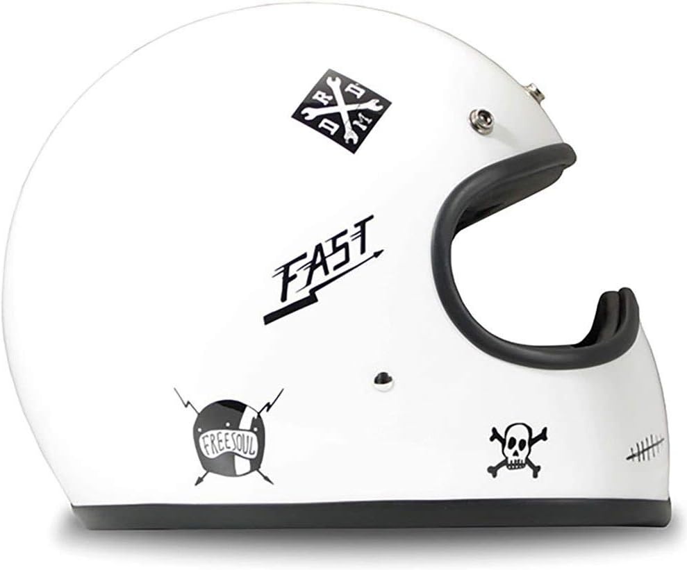 Carbon Kevlar Motorhelm Fullface met Dubbele Ringsluiting & ECE | 37% Korting
