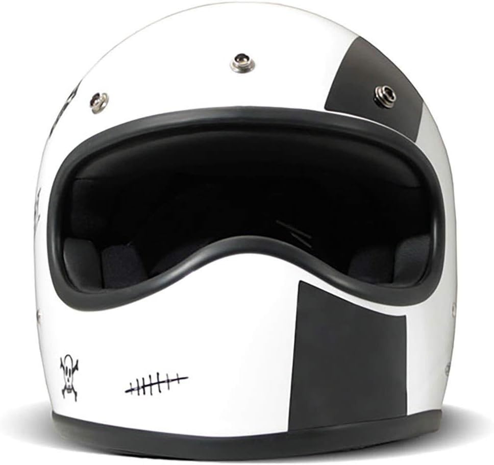 Carbon Kevlar Motorhelm Fullface met Dubbele Ringsluiting & ECE | 37% Korting