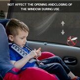 CNMTCCO Autozonwering voor baby's, 2 stuks, UV- en verblindingsbescherming, universeel, meeste auto's