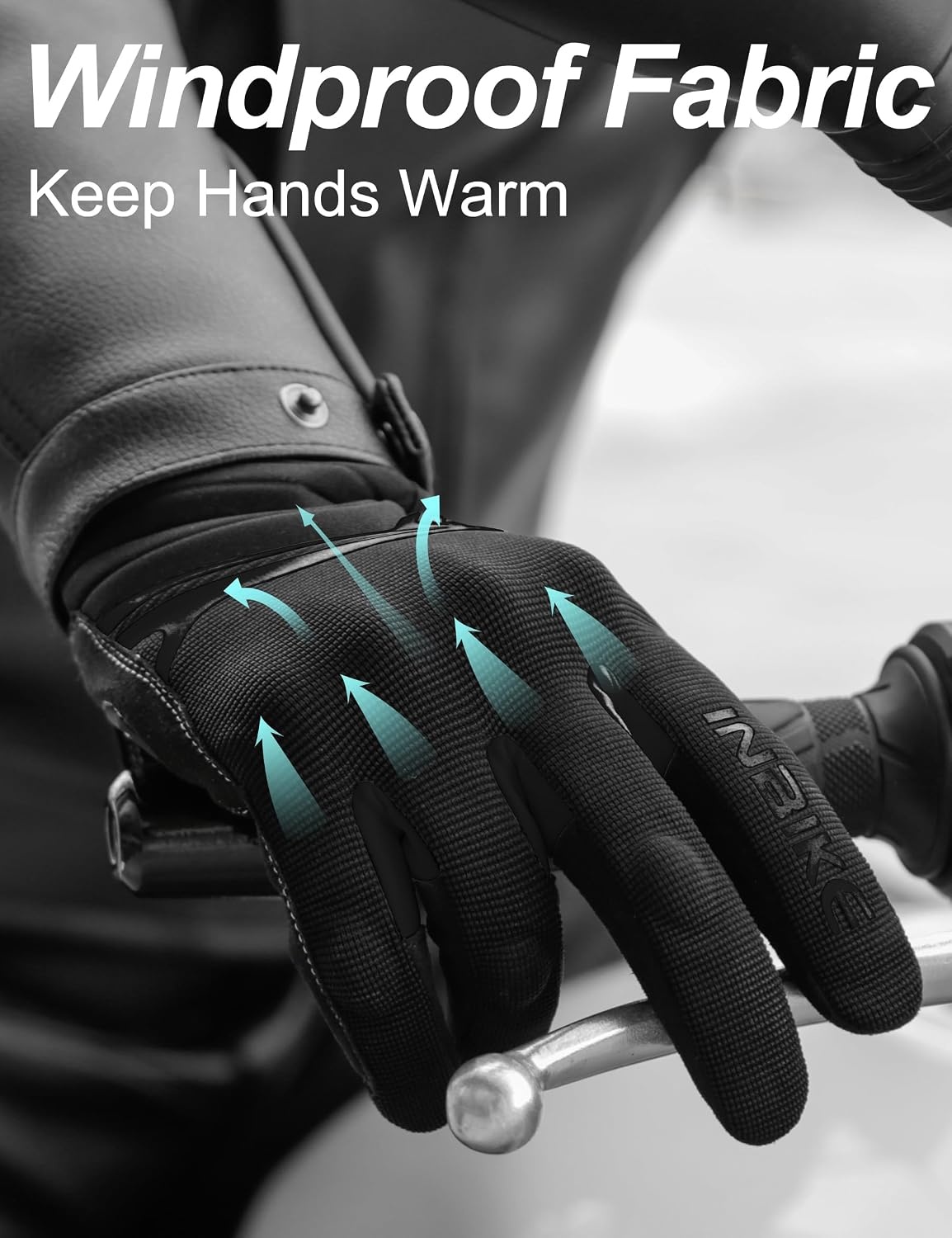 Motorhandschoenen Winter Waterdicht - Heren/Dames - 60% Korting