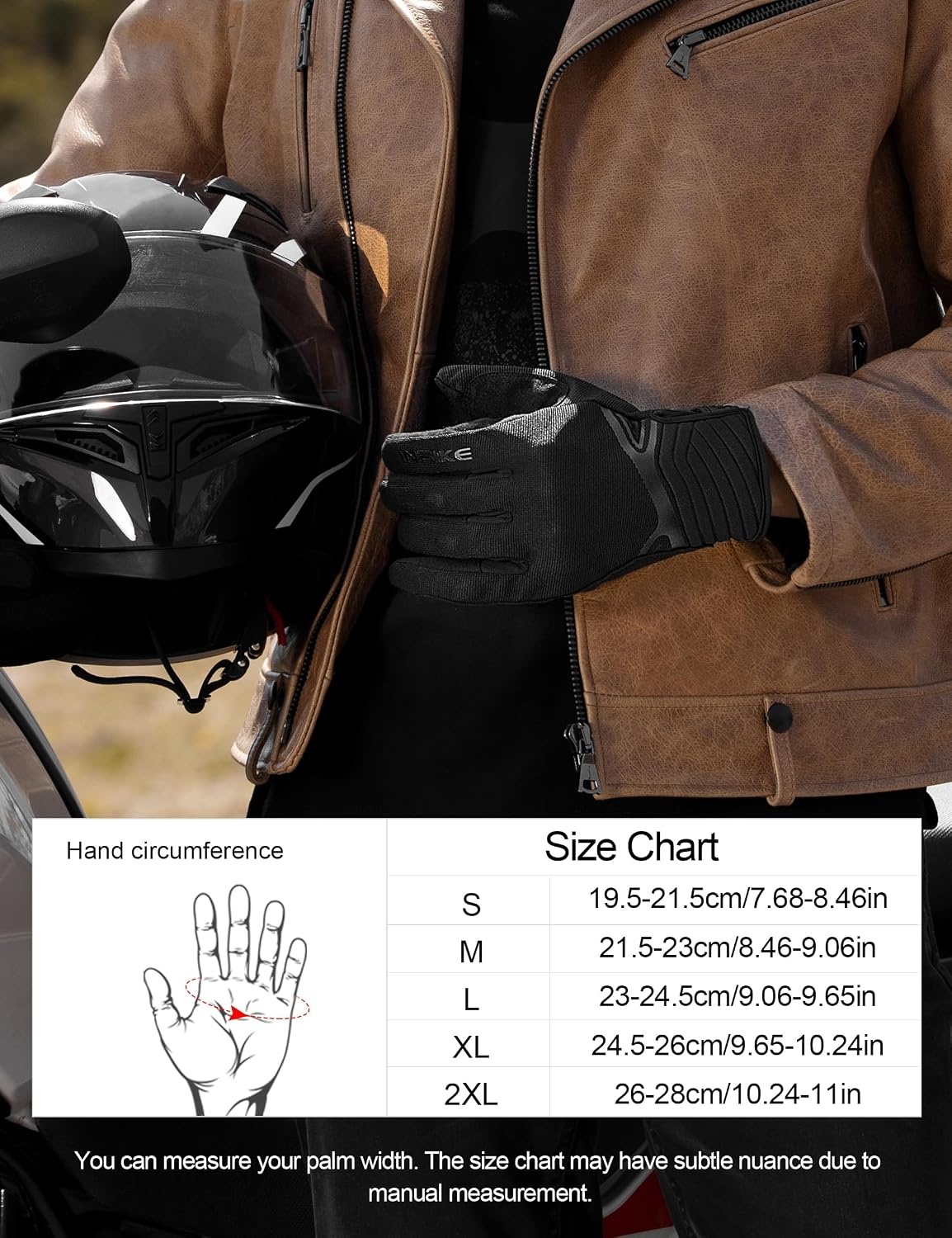 Motorhandschoenen Winter Waterdicht - Heren/Dames - 60% Korting