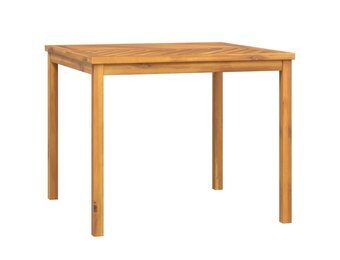 vidaXL Tuintafel 90x90x74 cm massief acaciahout