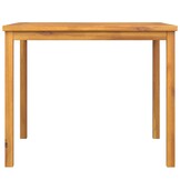 vidaXL Tuintafel 90x90x74 cm massief acaciahout