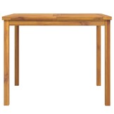vidaXL Tuintafel 90x90x74 cm massief acaciahout