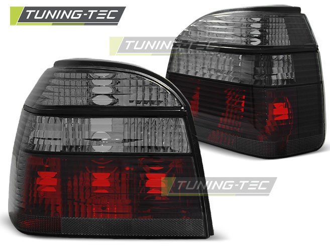 Achterlichten VW GOLF 3 09 91-08 97 ROOD SMOKE