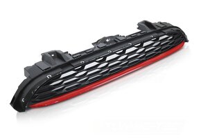 Sportgrille MINI Cooper F55-F57 Zwart/Rood (2014-2021) - 49% Korting