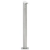 Ronde RVS Tuinwaterkolom 95 cm met Kraan - 35% Korting
