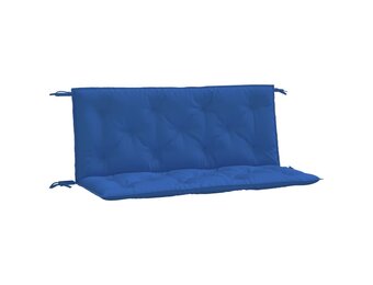 vidaXL Tuinbankkussens 2 st 120x50x7 cm oxford stof blauw
