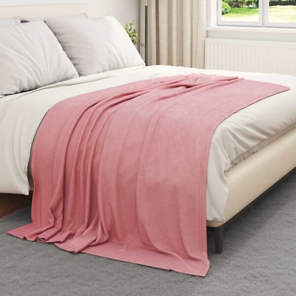 vidaXL Kleden 6 st Roze 200 x 150 cm 2.52 kg Fleece