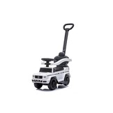 Loopauto - Mercedes Benz G350 - met duwstang - wit