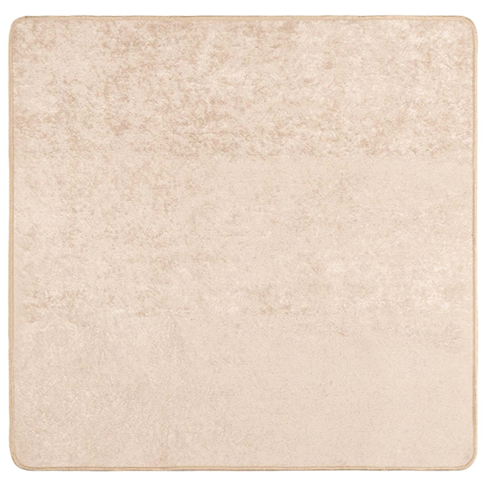 vidaXL Vloerkleedloper MARSA Crèmekleurig 100 x 100 cm