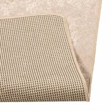 vidaXL Vloerkleedloper MARSA Crèmekleurig 100 x 100 cm