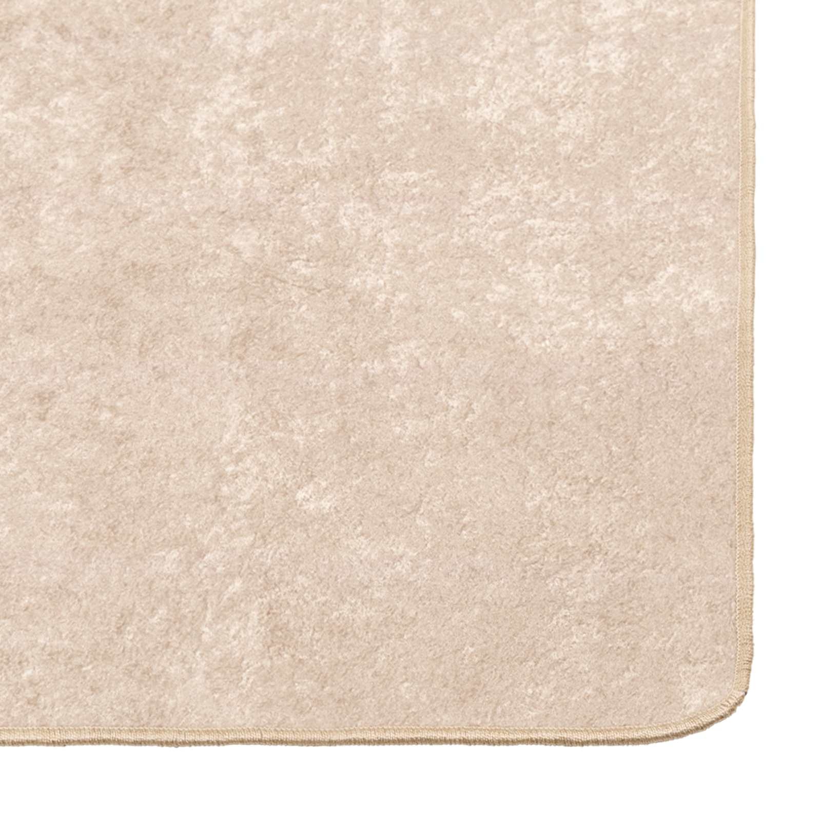 vidaXL Vloerkleedloper MARSA Crèmekleurig 100 x 100 cm