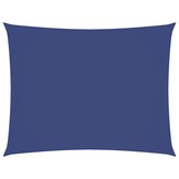vidaXL Zonnescherm rechthoekig 6x7 m oxford stof blauw