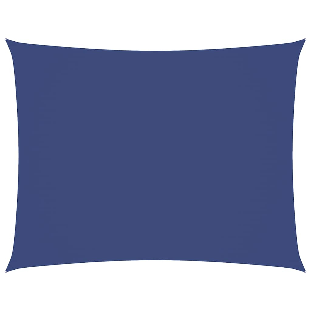 vidaXL Zonnescherm rechthoekig 6x7 m oxford stof blauw