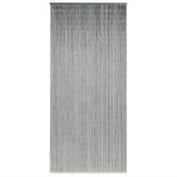vidaXL Bamboe Vliegengordijn 90x200 cm Donkergrijs - 52% Korting