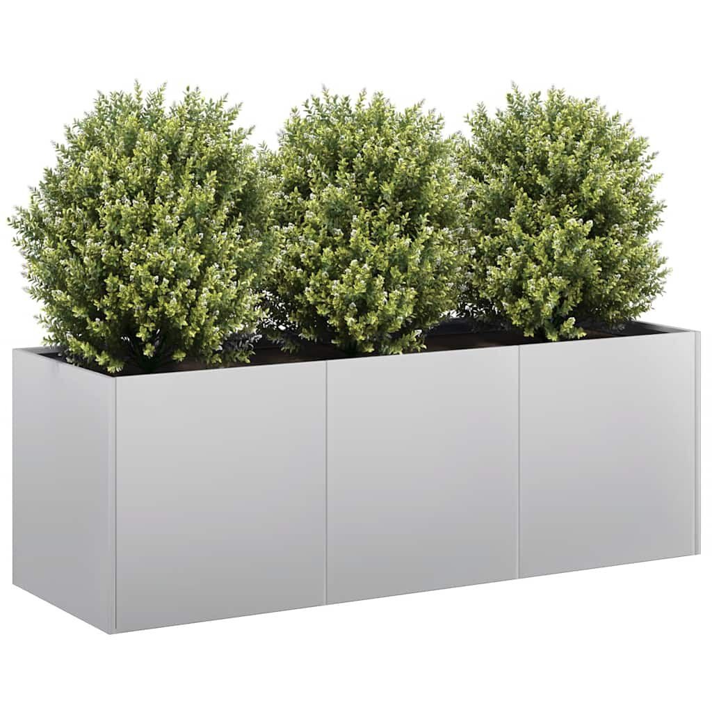 vidaXL Plantenbak 120x40x40 cm gegalvaniseerd staal