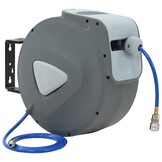 vidaXL Automatische luchthaspel 1/4" 30 m