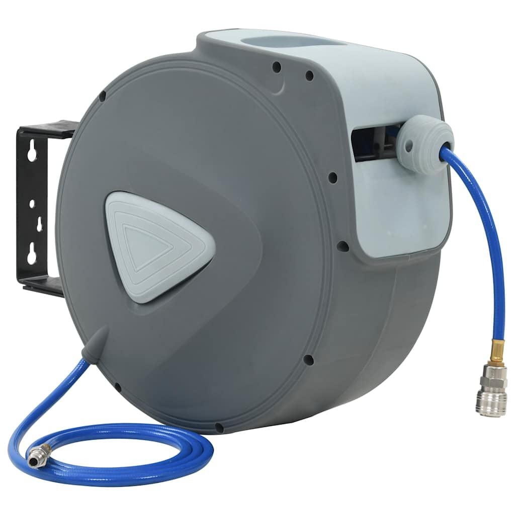 vidaXL Automatische luchthaspel 1/4" 30 m