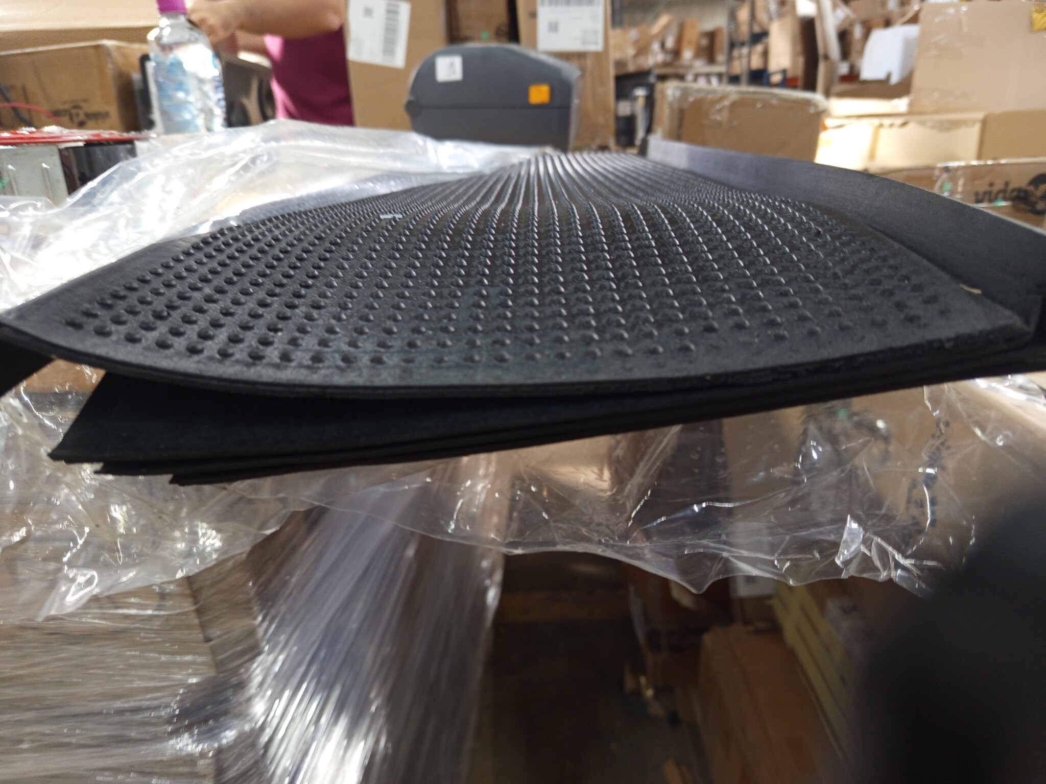 vidaXL Trapmatten 5 st 25x75 cm rubber